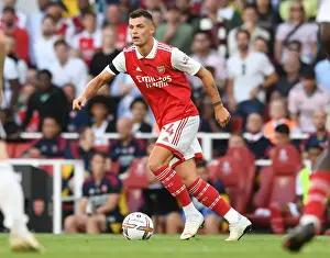 Granit Xhaka: Arsenal's Midfield Maestro Shines in Premier League Clash Against Fulham, 2022-23 Season
