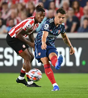 Granit Xhaka: Arsenal's Midfield Maestro Sparks Victory over Brentford, 2021-22 Premier League
