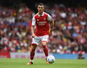 Granit Xhaka: Arsenal's Midfield Masterclass against Sevilla in Emirates Cup