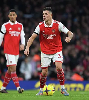Granit Xhaka: Arsenal's Midfield Masterclass vs. Brentford