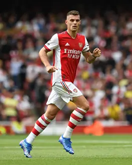 Granit Xhaka: Arsenal's Midfield Mastermind in Action against Chelsea, Premier League 2021-22
