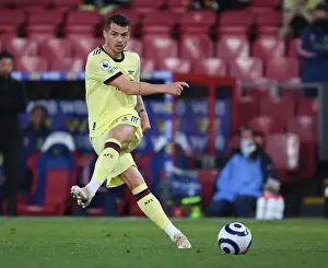 Granit Xhaka: Arsenal's Midfield Mastermind in Action against Crystal Palace, Premier League 2020-21