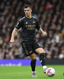 Granit Xhaka: Arsenal's Midfield Mastermind Dazzles in Fulham Showdown, Premier League 2022-23