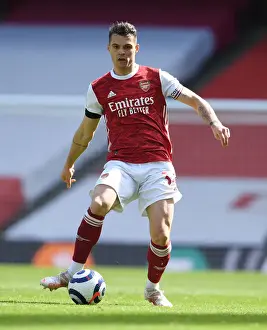 Granit Xhaka: Arsenal's Midfield Mastermind Shines in Empty Emirates Stadium