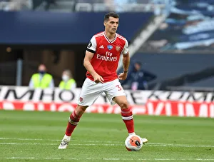Granit Xhaka: Battle of the London Derby - Arsenal vs. Tottenham Hotspur, Premier League 2019-2020