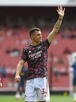 Granit Xhaka Gears Up: Arsenal vs. Tottenham Showdown