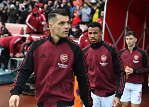 Granit Xhaka Gears Up: Arsenal vs Brentford, Premier League 2021-22