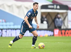 Aston Villa V Arsenal 2020-21 Prints: Granit Xhaka: Premier League 2020-21 - Aston Villa vs Arsenal (Behind Closed Doors)