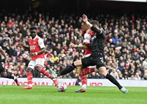 Granit Xhaka Scores the Third Goal: Arsenal FC vs Crystal Palace, Premier League 2022-23