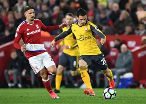 Granit Xhaka vs Gaston Ramirez: Battle in the Midfield - Middlesbrough vs Arsenal, Premier League 2016-17