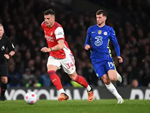 Granit Xhaka vs. Mason Mount: Intense Battle in Chelsea vs. Arsenal Premier League Clash