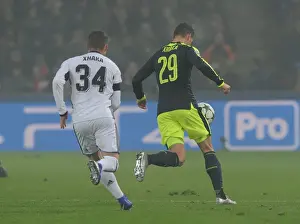 FC Basel V Arsenal 2016-17 Prints: Granit Xhaka vs. Taulant Xhaka: Clash of the Siblings in FC Basel vs