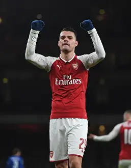 Granit Xhaka's Brace: Arsenal's Carabao Cup Semi-Final Victory over Chelsea
