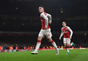 Arsenal V Liverpool 2017-18 Prints: Granit Xhaka's Brace: Arsenal's Dramatic Comeback Against Liverpool (Premier League)