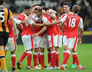 Hull City V Arsenal 2016-17 Prints: Granit Xhaka's Brilliant Fourth Goal: Arsenal's Victory Over Hull City (2016-17)