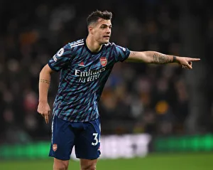 Granit Xhaka's Brilliant Midfield Performance: Arsenal Triumph Over Wolverhampton Wanderers in the Premier League