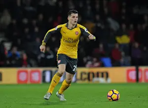 AFC Bournemouth V Arsenal 2016-17 Prints: Granit Xhaka's Brilliant Midfield Performance: Arsenal Triumphs Over AFC Bournemouth