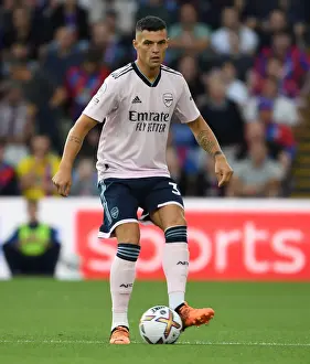 Granit Xhaka's Brilliant Midfield Performance: Arsenal Triumphs Over Crystal Palace (2022-23)