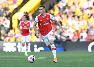 Granit Xhaka's Brilliant Midfield Performance: Arsenal Triumphs Over Watford (2019-20)