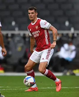 Granit Xhaka's Dominance: Arsenal's Pre-Season Victory over MK Dons (2020-21)