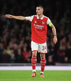 Granit Xhaka's Dominant Performance: Arsenal's Midfield Masterclass vs PSV Eindhoven in Europa League