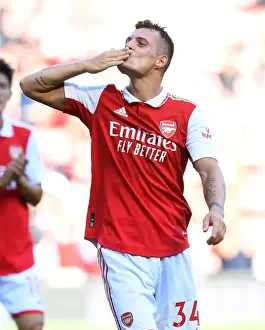 Granit Xhaka's Emotional Family Reunion: Arsenal's Victory Over Leicester City