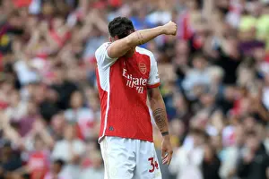 Arsenal V Wolverhampton Wanderers 2022-23 Prints: Granit Xhaka's Emotional Substitution: Arsenal FC vs