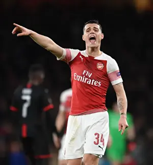 Granit Xhaka's Europa League Showdown: Arsenal vs Stade Rennais (2018-19)