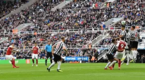 Newcastle United V Arsenal 2018-19 Prints: Granit Xhaka's First Goal: Arsenal's Victory at Newcastle United (2018-19)