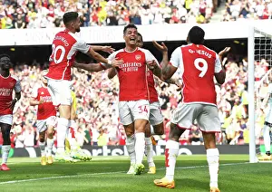 Arsenal V Wolverhampton Wanderers 2022-23 Prints: Granit Xhaka's Goal: Arsenal's Victory Over Wolverhampton Wanderers (2022-23)