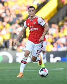 Granit Xhaka's Midfield Maestro Performance: Arsenal's Victory Over Watford (2019-20)