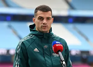 Granit Xhaka's Pre-Match Interview: Manchester City vs Arsenal (2020-21)