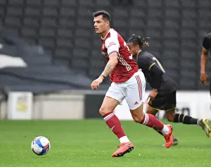 Granit Xhaka's Pre-Season Glory: Arsenal's Victory over MK Dons, 2020