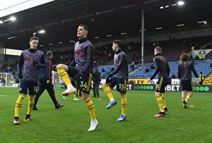 Burnley V Arsenal 2019-20 Prints: Granit Xhaka's Unwavering Concentration: Arsenal's Determination Ahead of Burnley Showdown (Premier League)