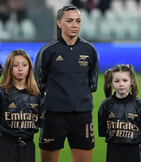 Juventus Women V Arsenal Women 2022-23 Prints: Group C Showdown: Juventus vs. Arsenal - Battle in Turin