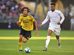 Guendouzi in Action: Angers vs. Arsenal Pre-Season Clash