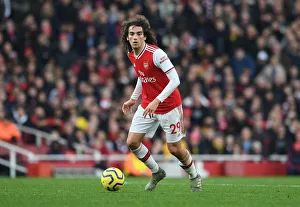 Arsenal V Chelsea 2019-20 Prints: Guendouzi in Action: Arsenal vs Chelsea, Premier League 2019-2020
