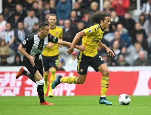 Newcastle United V Arsenal 2019-20 Prints: Guendouzi in Action: Arsenal vs. Newcastle United, Premier League 2019-20