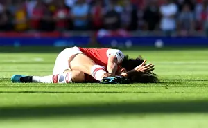 Guendouzi in Action: Arsenal vs. Tottenham Premier League Clash, 2019-20
