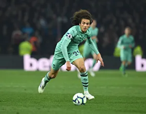Guendouzi in Action: Arsenal vs. Watford, Premier League 2018-19
