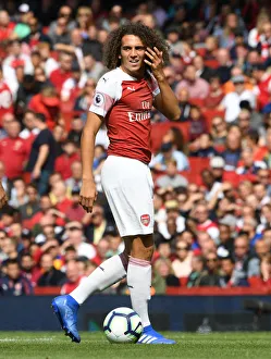 Arsenal V West Ham United 2018-19 Prints: Guendouzi in Action: Arsenal vs. West Ham United, Premier League 2018-19