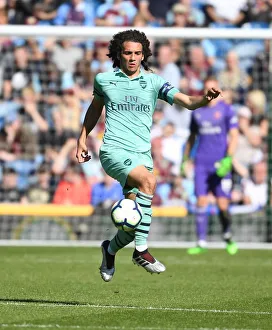 Burnley V Arsenal 2018-19 Prints: Guendouzi in Action: Burnley vs Arsenal, Premier League 2018-19