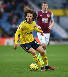 Burnley V Arsenal 2019-20 Prints: Guendouzi in Action: Burnley vs. Arsenal, Premier League 2019-20