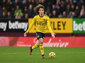 Burnley V Arsenal 2019-20 Prints: Guendouzi in Action: Burnley vs Arsenal, Premier League 2019-20
