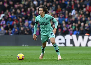 Crystal Palace V Arsenal 2018-19 Prints: Guendouzi in Action: Crystal Palace vs. Arsenal, Premier League 2018-19