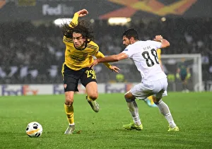Guendouzi Clashes with Pepe: Vitoria Guimaraes vs. Arsenal, UEFA Europa League, Group F
