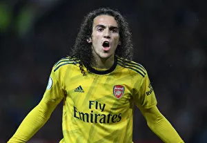 Manchester United V Arsenal 2019-20 Prints: Guendouzi at Old Trafford: Manchester United vs. Arsenal, Premier League 2019-20