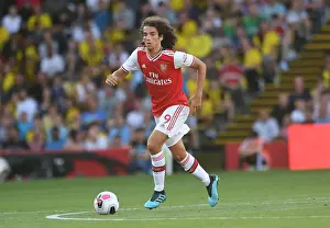 Watford V Arsenal 2019-20 Prints: Guendouzi Shines: Arsenal's Dominant Midfield Display vs