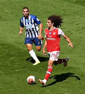 Guendouzi vs Maupay: Intense Battle in Brighton & Hove Albion vs Arsenal FC Premier League Clash