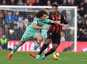 AFC Bournemouth V Arsenal 2018-19 Prints: Guendouzi vs Mousset